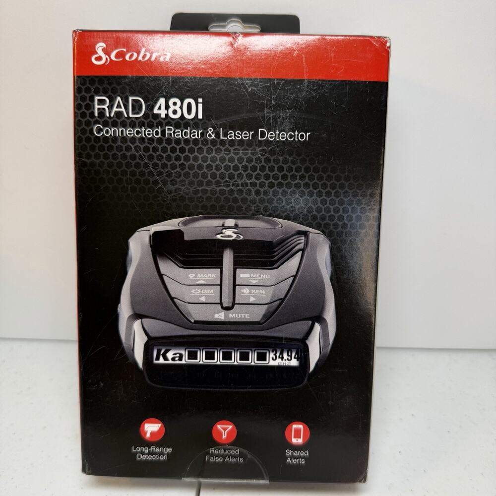 Cobra Electronics Rad 480i Radar/Laser Detector